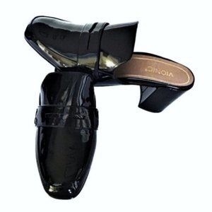 Vionic Plaza Annabel 9.5 Patent Leather Black Mule